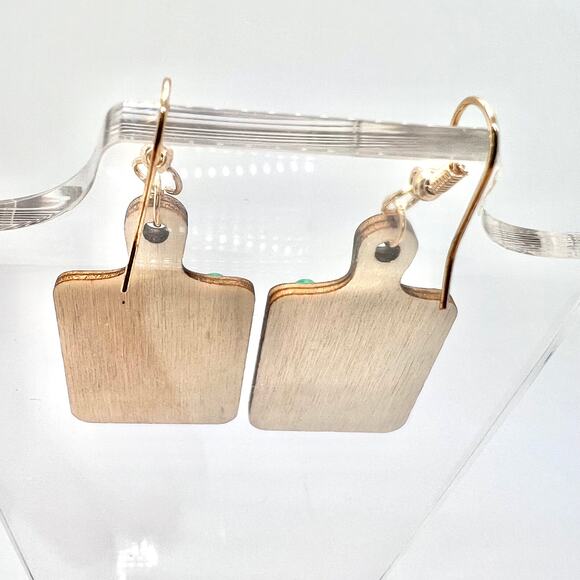 Charcuterie Board Earrings - Girls Night Accessories - Cheese Board Earrings - Picture 4 of 8